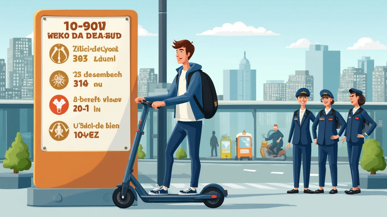 Welche Verkehrsregeln gelten für E-Scooter-Fahrer?