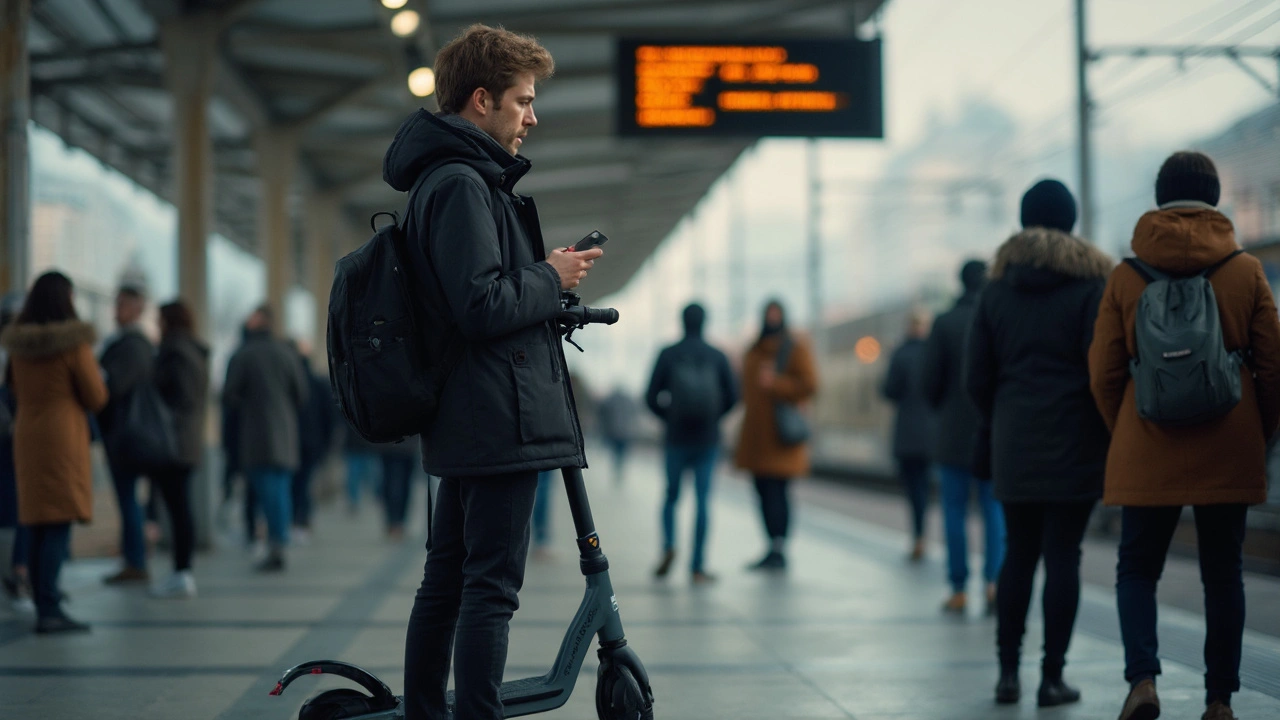 E-Roller im Zug transportieren: Was erlaubt ist & worauf du achten musst