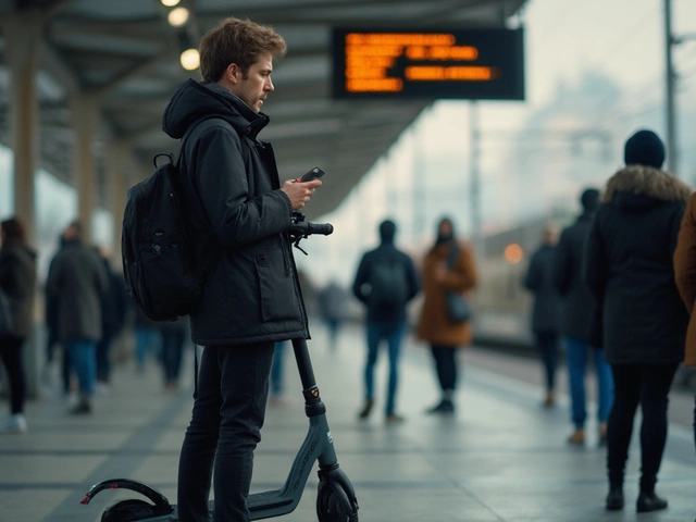 E-Roller im Zug transportieren: Was erlaubt ist & worauf du achten musst