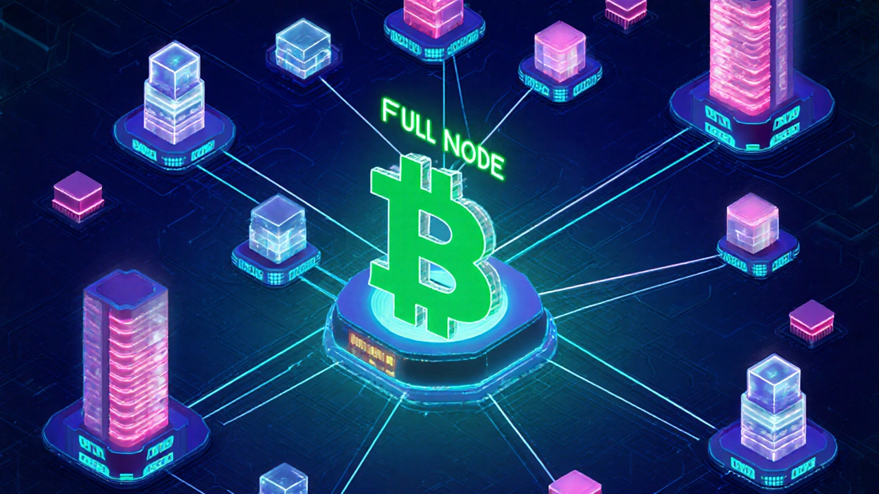 Wie funktionieren Full Nodes im Bitcoin-Netzwerk?