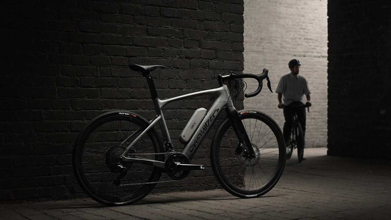 Specialized Turbo Vado SL lehnt an einer Mauer – leicht, elegant, stadttauglich.