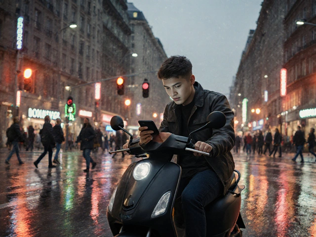 Darf ich mein Handy auf einem E-Scooter benutzen? Das sagen Gesetz und Praxis