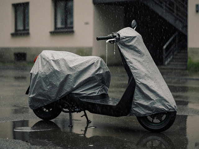 Kann ich meinen Elektroroller draußen stehen lassen? Vor- und Nachteile im Alltag