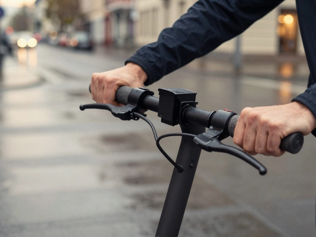 Wie bremst man einen E-Roller sicher und effektiv?