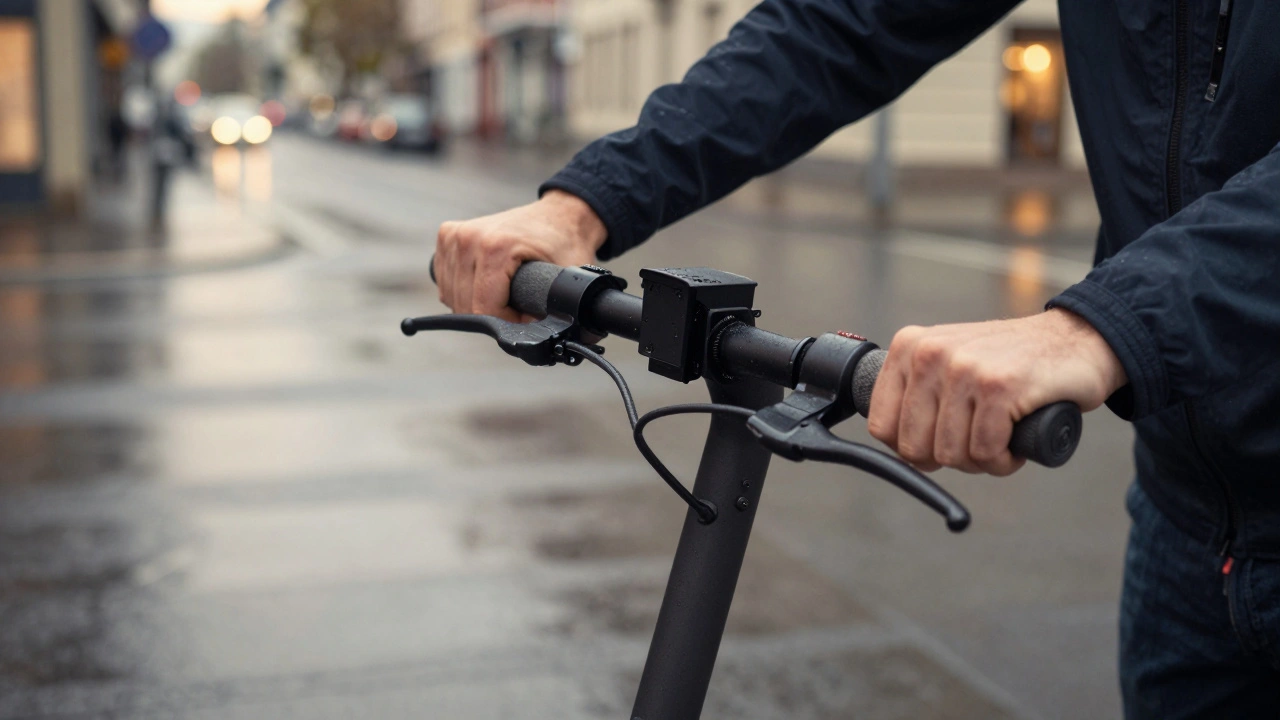 Wie bremst man einen E-Roller sicher und effektiv?