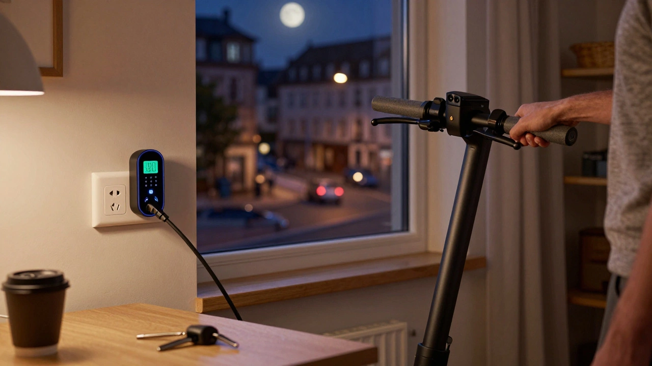 Wie hoch sind die Kosten für das Laden eines Elektrorollers in Deutschland?