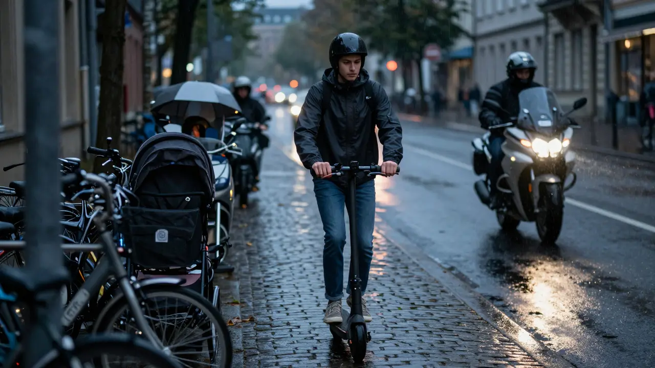 Ist ein Elektroroller sicherer als ein Motorrad? Vergleich von Risiken, Geschwindigkeit und Alltagstauglichkeit