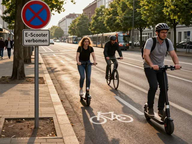 Was passiert, wenn man mit dem Roller auf dem Radweg fährt? Rechtslage und Risiken in Deutschland