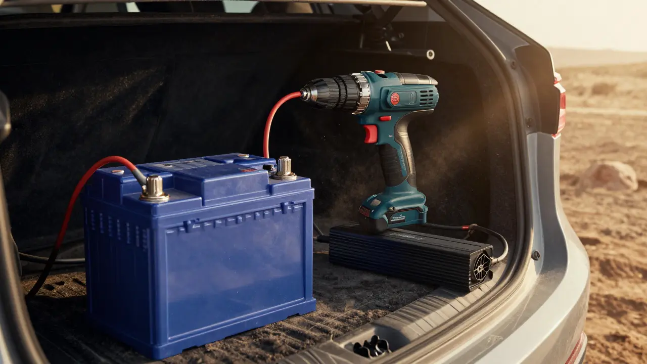Autobatterie bei 500 Watt: Wie lange hält sie wirklich? (Risiko & Tipps)