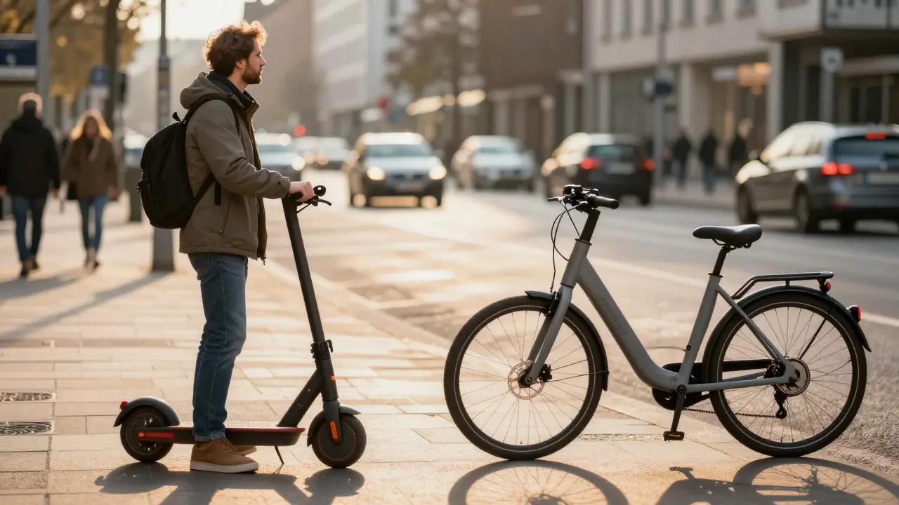 E-Bike oder E-Scooter: Was ist besser für deine Mobilität?
