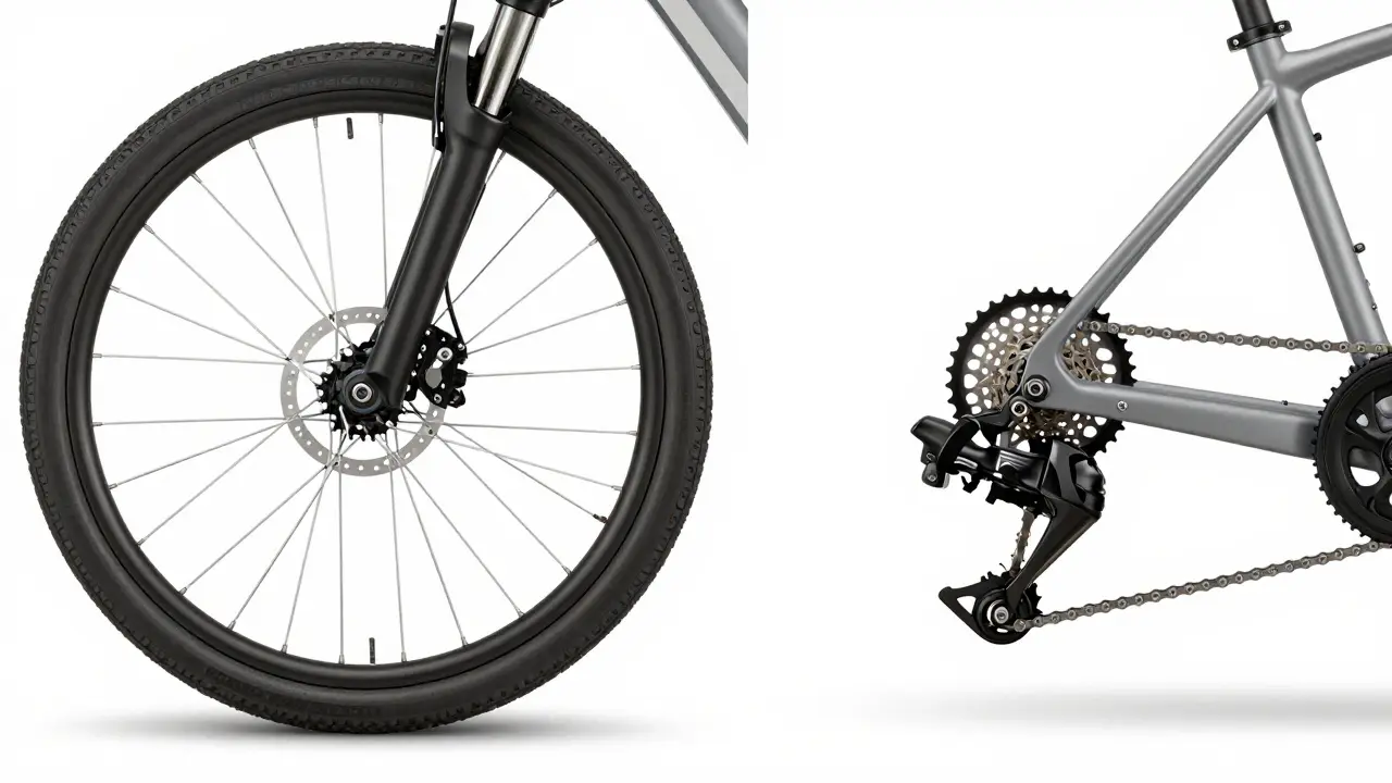 Vergleich der geschlossenen Nabenschaltung mit der offenen Kettenschaltung am E-Bike