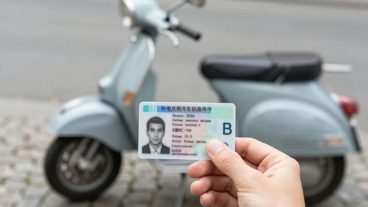 Wie schnell darf man mit dem Autoführerschein auf einem Roller fahren? (2026)