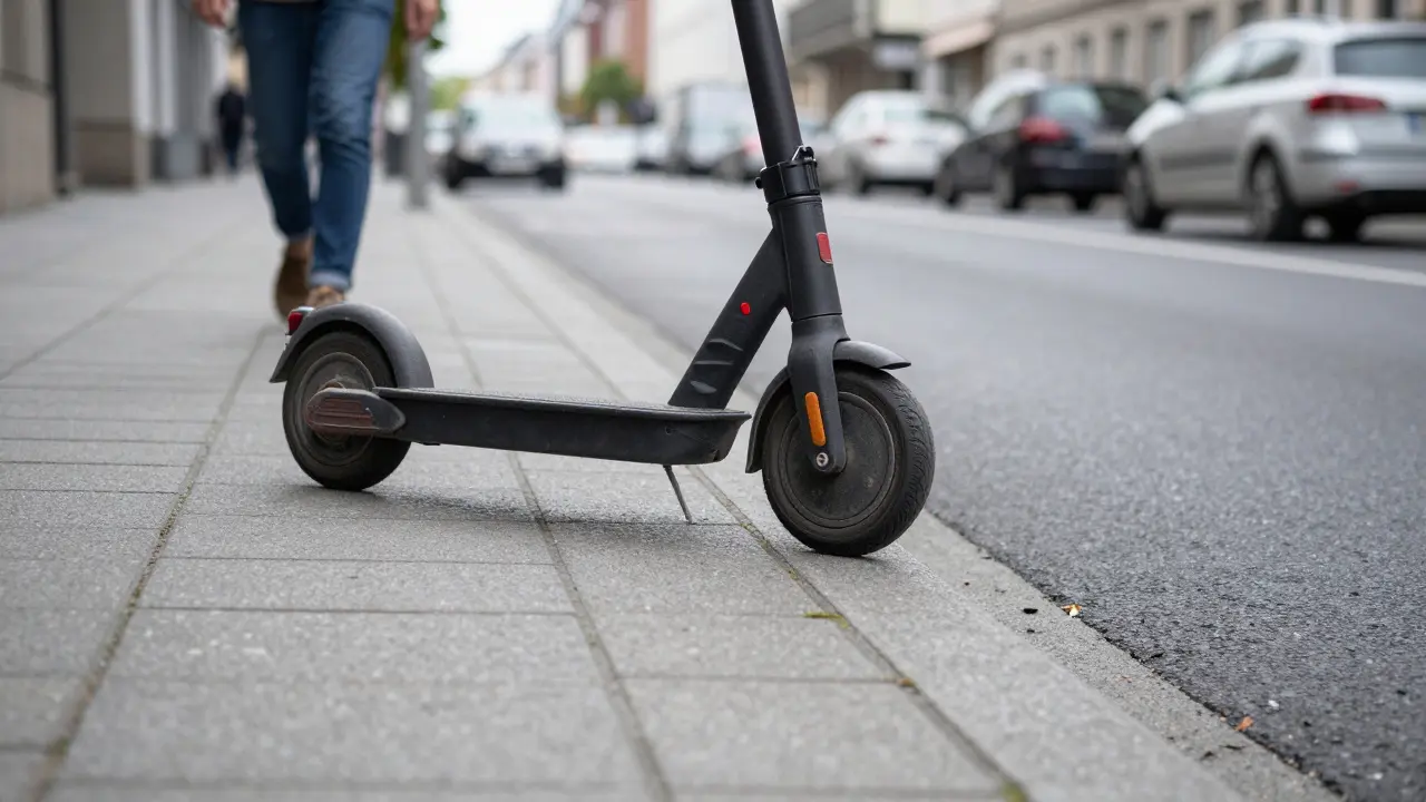 Elektroroller auf dem Bürgersteig: Das ist in Deutschland erlaubt und verboten