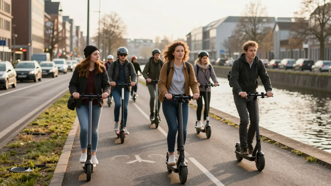 Ist Roller fahren gesund? Die Wahrheit über E-Scooter und Fitness