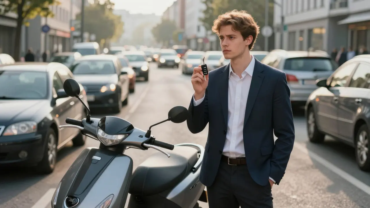 Welchen Roller darf ich mit Autoführerschein fahren? (Klassiker & E-Scooter)