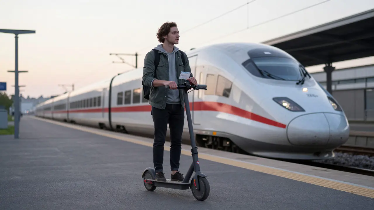 E-Roller im Zug mitnehmen: Das sind die Regeln der DB und anderer Bahnen 2026