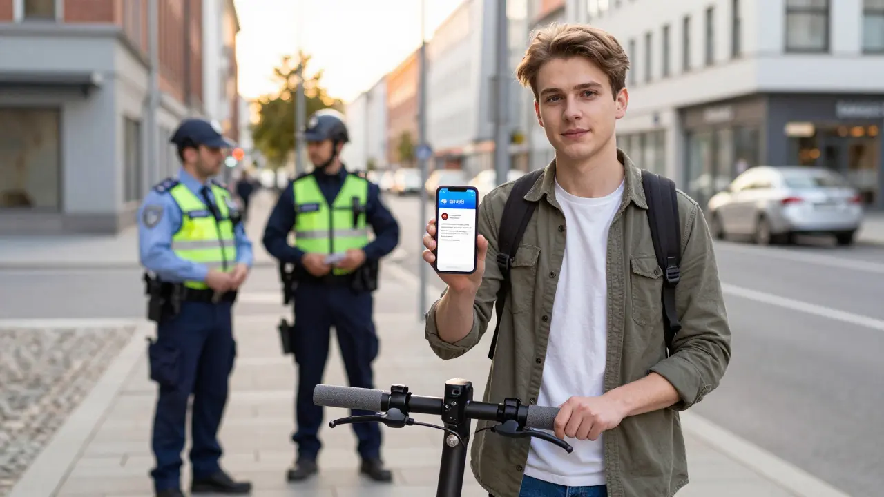 E-Scooter Papiere in Deutschland: Was muss man mitführen?