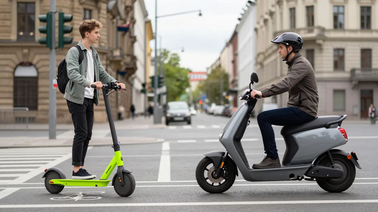 Scooter oder Roller? Der ultimative Vergleich für deine Mobilität